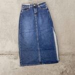 FARFALLINA Gonna jeans denim lounguette con spacco su un lato disponibile taglie M