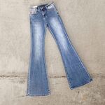  Jeans a zampa denim push-up