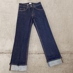  Men’s Style Jeans cinque tasche con bottone ,cerniera  e risvolto