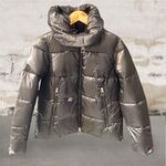 MONTE CERVINO PIUMINO MONTE CERVINO medio con collo alto, cappuccio ,zip e tasche