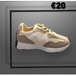  SNEAKER SPRING-SUMMER double color beige e bianco