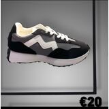  SNEAKER SPRING-SUMMER double color nero e grigio