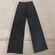  JEANS COTONE PALAZZO orlo taglio vivo con tasche applicate davanti e dietro