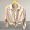 ASHLEY SRL ROMA CAMICIA IN GEORGETTE manica scesa collo e bottoni